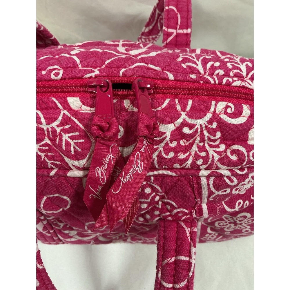 Vera Bradley Twirly Birds Pink Shoulder Bag Purse ( Retired Pattern) - Picture 5 of 12